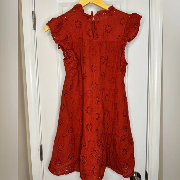 Impeccable Pig Rust Colored Dress - SKU 1022 - Picture 3 of 7